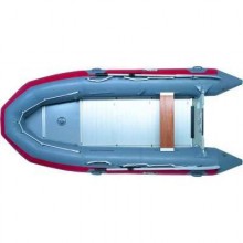 Achilles SGX 122 Alum Floor 12ft 2in Red Gray Hypalon 2020