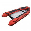 Defender 380 Aluminum Floor 12ft 6in Commercial Grade Red Hypalon 2019
