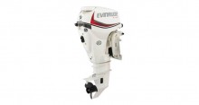 2019 Evinrude E TEC Engines 25 HP E25DTSL White