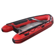Mercury 430HD Aluminum FRP Floor 13ft 7in Red PVC 2019