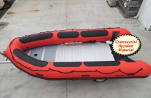 Defender 470 Aluminum Floor 15 ft 5 in Commercial Grade Red Hypalon 2020