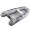 Achilles LSR 310E Rollup Aluminum Floor 10 ft 2 in Gray Hypalon 2019