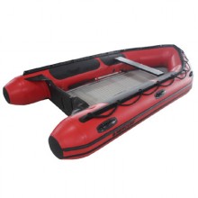 Mercury 380HD Aluminum FRP Floor 12ft Red PVC 2019